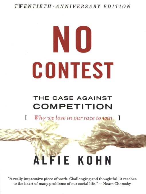 Title details for No Contest by Alfie Kohn - Available